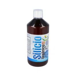 EL VALLE Silicio Orgánico Líquido 1L con Glucosamina, Condroitina, MSM, Ácido Hialurónico y Vitaminas D3/B12
