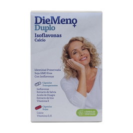 DieMeno Duplo 60 Cápsulas (30 Blancas y 30 Transparentes)