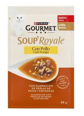 Purina Gourmet Soup Royale Pollo 30x45g Purina Gourmet Soup Royale Pollo 30x45g