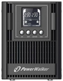 PowerWalker VFI 1000 AT FR UPS Online 1 kVA Doble Conversión 900W 80-300V 40-70Hz LCD Tipo F/E/G