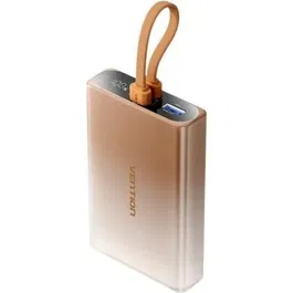 Vention Powerbank 10000mAh FHZJ0 22.5W Oro Incluye Cable USB Tipo-C y Lightning