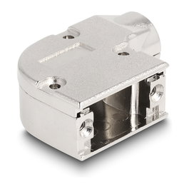 DeLOCK Carcasa para D-Sub 9 clavijas con soporte metálico 90°