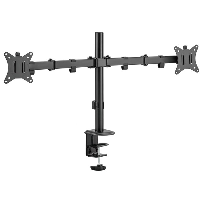 Equip Soporte de Escritorio para 2 Monitores 17-32 Pulgadas Negro