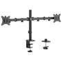 Equip Soporte de Escritorio para 2 Monitores 17-32 Pulgadas Negro