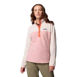 Forro Polar Columbia Benton Springs™ 1/2 Snap Salmón Mujer 30
