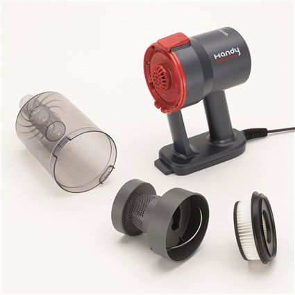 Ariete 2708 Aspirador Escoba con Cable 2 en 1 Handy Force One Ligero y Portátil para Hogar