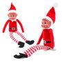 PMS Peluche Elfo Travieso Niño 30 Cm 446059, Juguete Suave para Niños y Niñas a Partir de 3 Años