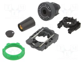 SCHNEIDER ELECTRIC Interruptor Rotativo Harmony XB5 Negro 22mm