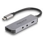 DeLOCK Adaptador USB Type-C™ a HDMI 4K 60 Hz, Headset y USB PD 95 W 61064