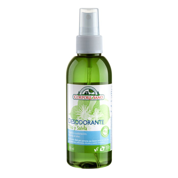 CORPORE SANO Desodorante Spray Purificante de Tilo y Salvia 150 ml CORPORE SANO Desodorante Spray Purificante de Tilo y Salvia 150 ml