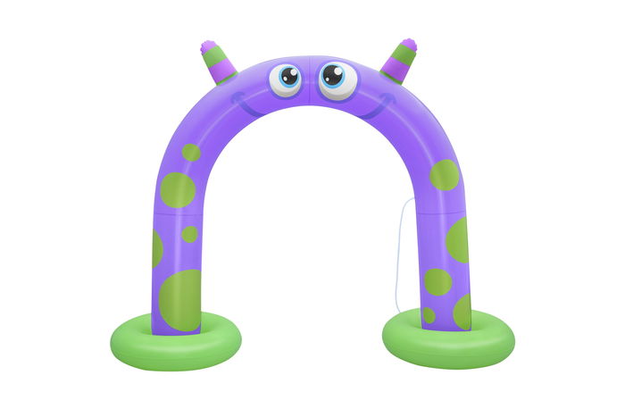 Bestway Aspersor Hinchable Jumbo Monstruo 244x84x198 cm +2 Años Jardin 52640