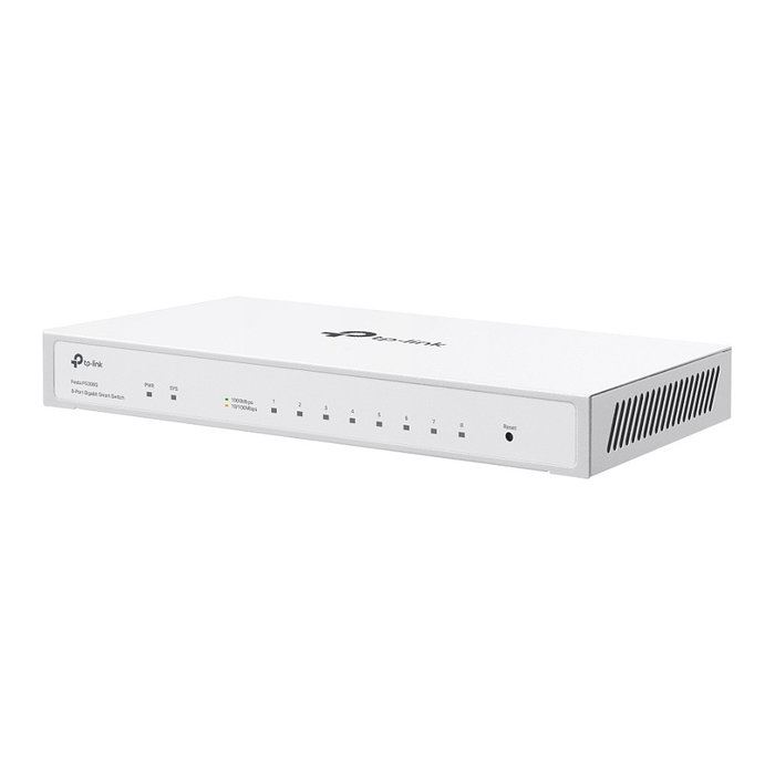 TP-Link Switch Smart FS308G 8 Puertos Gigabit Ethernet PoE Gestionado Blanco TP-Link Switch Smart FS308G 8 Puertos Gigabit Ethernet PoE Gestionado Blanco