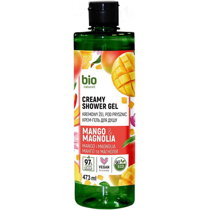 Bio Naturell, Mango & Magnolia, Shower Gel, For All Skin Types, 437 ml