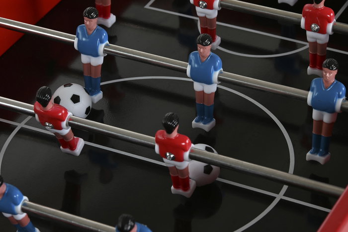 DKD Home Decor Nevera Rojo Negro Metal 71 x 62 x 85 cm