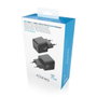 Aisens Cargador GaN 25W con USB-C PD3.0 y USB-A QC3.0 Negro