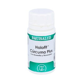 EQUISALUD Curcuma Plus 50 Capletas. Complemento alimenticio a base de plantas. Apto para vegetarianos, diabéticos y pacientes con dietas restrictivas.