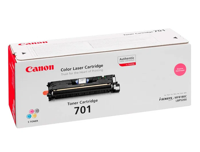 Canon CRG 701M Tóner Magenta 4.000 páginas Canon CRG 701M Tóner Magenta 4.000 páginas
