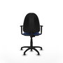 PIQUERAS Y CRESPO Silla de oficina Aýna Azul marino con Brazos 1D