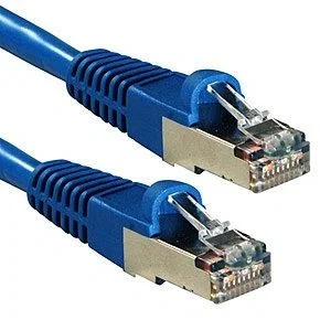 Lindy Cable de red Cat.6A S/FTP 1,5m Azul