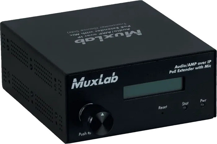 MUXLAB Transmisor de Audio Amplificado Sobre IP 100m MUXLAB Transmisor de Audio Amplificado Sobre IP 100m