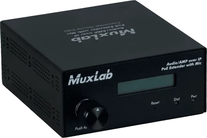 MUXLAB Transmisor de Audio Amplificado Sobre IP 100m MUXLAB Transmisor de Audio Amplificado Sobre IP 100m