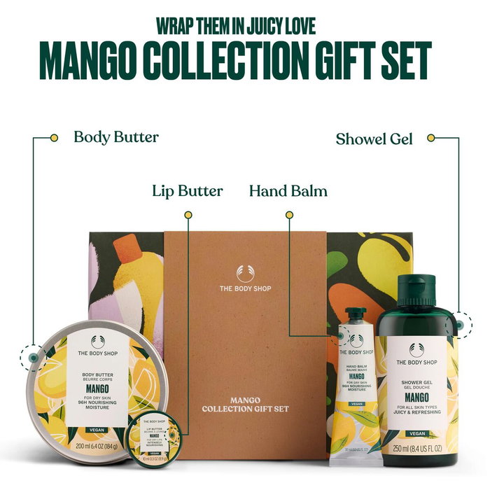 The Body Shop Medium Mango Estuche 4 pz