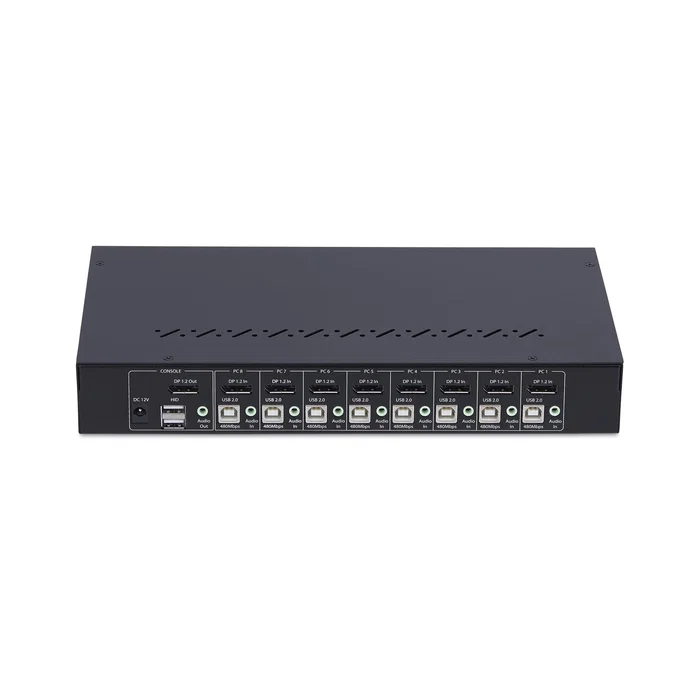 StarTech 8-Port DisplayPort KVM Switch 4K 60Hz 1U Rackmount StarTech 8-Port DisplayPort KVM Switch 4K 60Hz 1U Rackmount