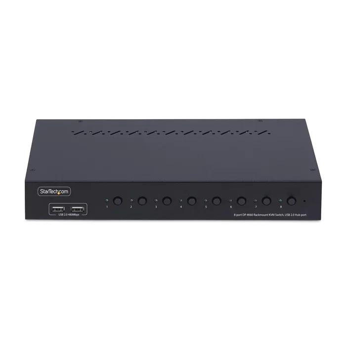 StarTech 8-Port DisplayPort KVM Switch 4K 60Hz 1U Rackmount StarTech 8-Port DisplayPort KVM Switch 4K 60Hz 1U Rackmount