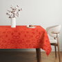 Hermia Gravellamd4 Mantel de 140 x 220 cm, Mesa de Algodón y Poliéster, Mantel Elegante y Duradero para Comidas Especiales y Uso Diario