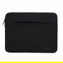 Celly Nomadsleevebk - Funda para Portátil 33.8 cm (13.3") Negro, Poliéster, Resistente al Polvo y Rayones, con Compartimento para Tableta, Universal