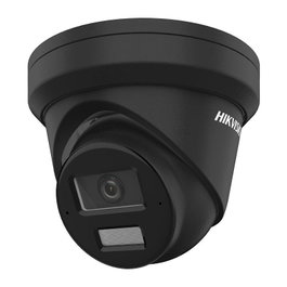 Hikvision DS-2CD2343G2-LI2U(2.8mm) Cámara de red turret Acusense Smart Hybrid Light 4 MP Negro