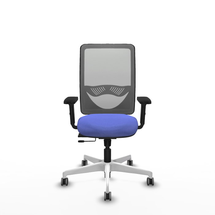 PIQUERAS Y CRESPO Silla de oficina Zulema Azul claro y Gris PIQUERAS Y CRESPO Silla de oficina Zulema Azul claro y Gris