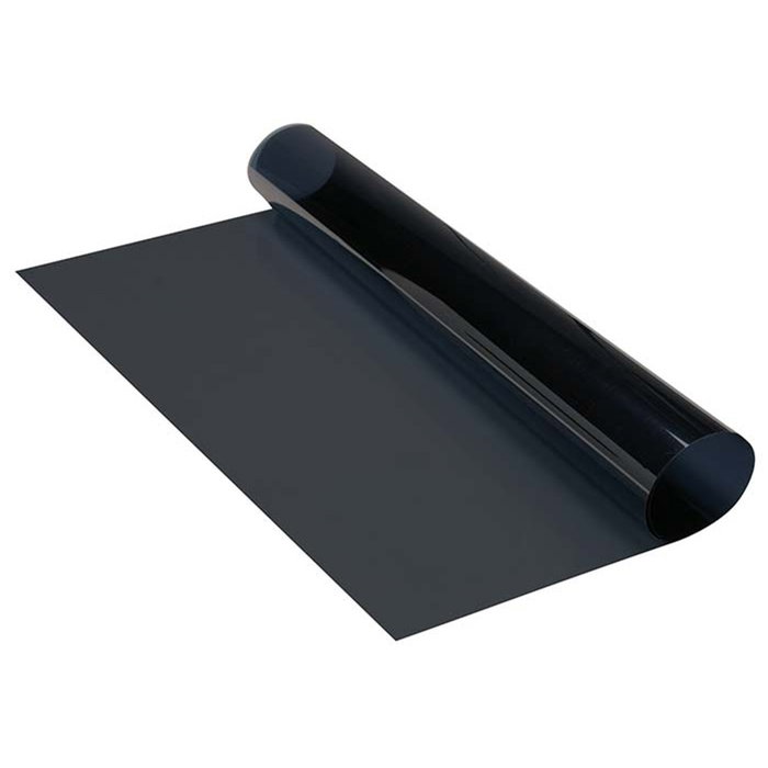 Foliatec FO1092 Lámina Solar para Ventana Blacknight Superdark 76 x 300 cm - 99% UV, Rechazo Térmico, Homologada, Mejora Privacidad