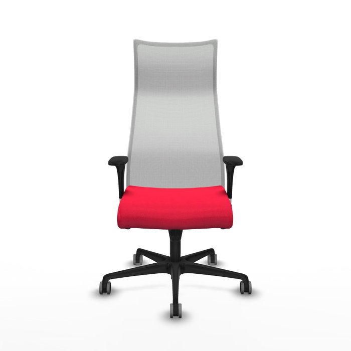 PIQUERAS Y CRESPO Sillón Albacete Rojo y Blanco con Mecanismo Sincro y Brazos 1D PIQUERAS Y CRESPO Sillón Albacete Rojo y Blanco con Mecanismo Sincro y Brazos 1D