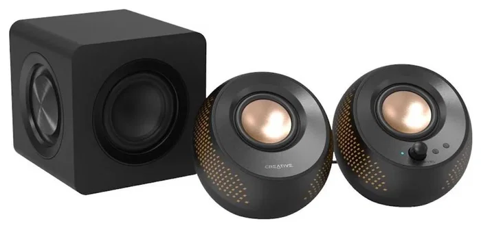 Creative Labs Creative Pebble X Plus 2.1 con Subwoofer, Negro