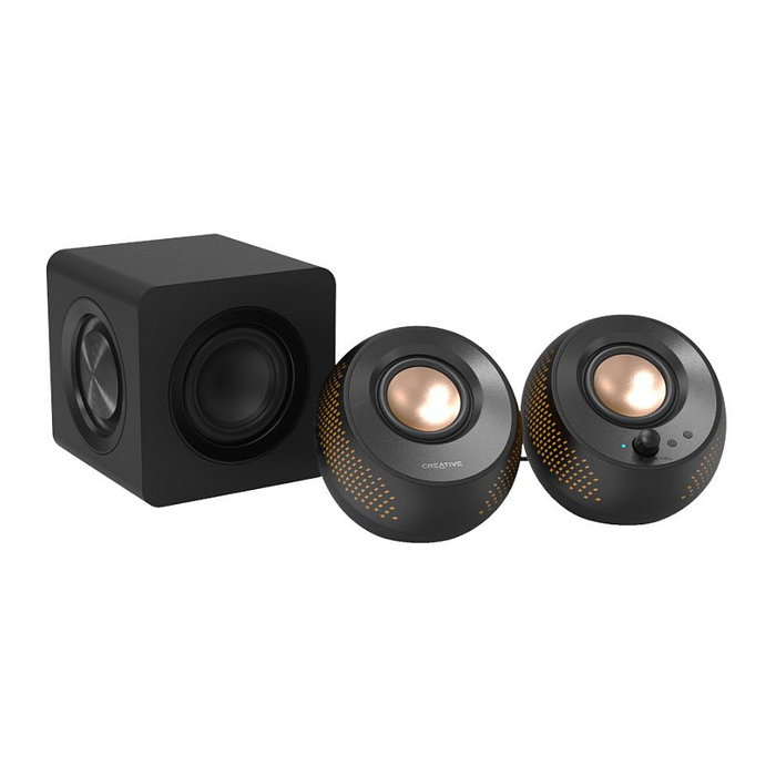 Creative Labs Creative Pebble X Plus 2.1 con Subwoofer, Negro
