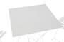 DKD Home Decor Mesa Terraza Y Jardin Metal Blanco 60 x 71 x 60 cm Set de 3