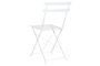 DKD Home Decor Mesa Terraza Y Jardin Metal Blanco 60 x 71 x 60 cm Set de 3
