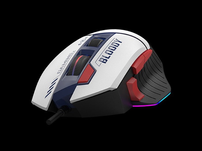 A4Tech Bloody W95Max USB Sports Ratón Gaming Navy 12000 CPI RGB 2000Hz A4Tech Bloody W95Max USB Sports Ratón Gaming Navy 12000 CPI RGB 2000Hz