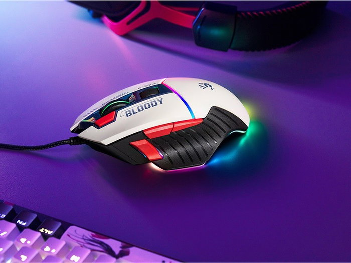A4Tech Bloody W95Max USB Sports Ratón Gaming Navy 12000 CPI RGB 2000Hz A4Tech Bloody W95Max USB Sports Ratón Gaming Navy 12000 CPI RGB 2000Hz