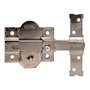Micel Cerrojo de seguridad sobreponer modelo CRR08 de acero con acabado níquel 86b/70 mm