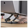 StarTech.com Soporte Elevador de Ordenador Portátil ATFR-LAPTOP-RISER Plata de Aluminio de 360°