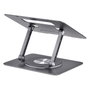 StarTech.com Soporte Elevador de Ordenador Portátil ATFR-LAPTOP-RISER Plata de Aluminio de 360°