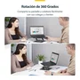 StarTech.com Soporte Elevador de Portátil con Base Giratoria de 360°, Plata