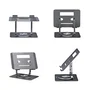 StarTech.com Soporte Elevador de Portátil con Base Giratoria de 360°, Plata