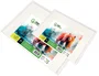 Liderpapel Papel de Dibujo Acuarela 297x420mm 300g/m2 Pack de 6 Hojas