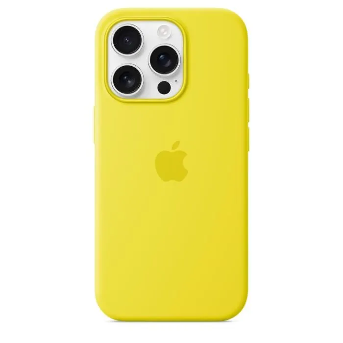 Apple Funda de Silicona con MagSafe para iPhone 16 Pro - Carambola Apple Funda de Silicona con MagSafe para iPhone 16 Pro - Carambola