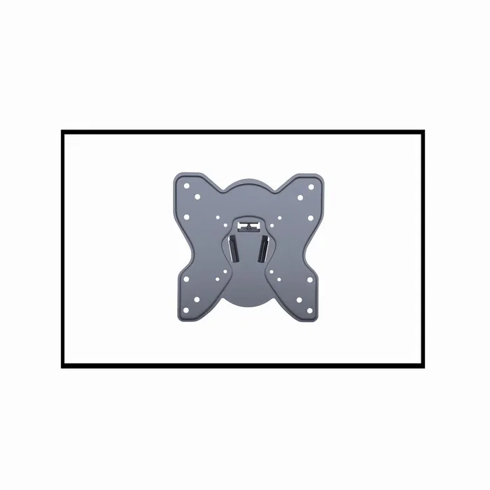 Gembird WM-42F-03 Soporte de Pared Fijo para TV 23-42", Hasta 25 kg, VESA 200x200, Negro, Incluye Kit de Montaje
