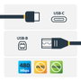 Startech Cable Adaptador USB-C (Macho) a USB-B (Macho) para Impresora, 50 cm / 0.5 m, TH