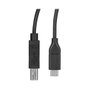 StarTech.com Cable USB-C a USB-B de 50 cm para Impresora, Negro